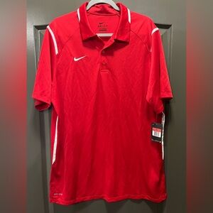 Nike Dri-FIT Men’s Polo Shirt – Red